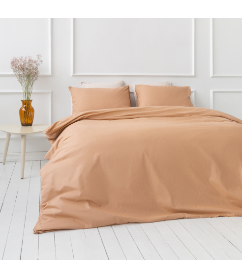 Pussilakanasetti „Classic orange“. Puuvilla pussilakanasetti
