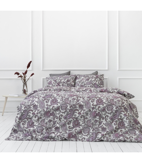 Premium satiinipussilakanasetti „Burgundy“. Satiinipussilakanasetti