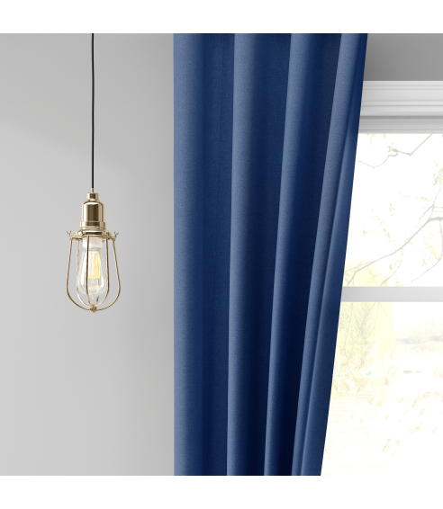 Naktinės užuolaidos „Navy blue“. Verhot