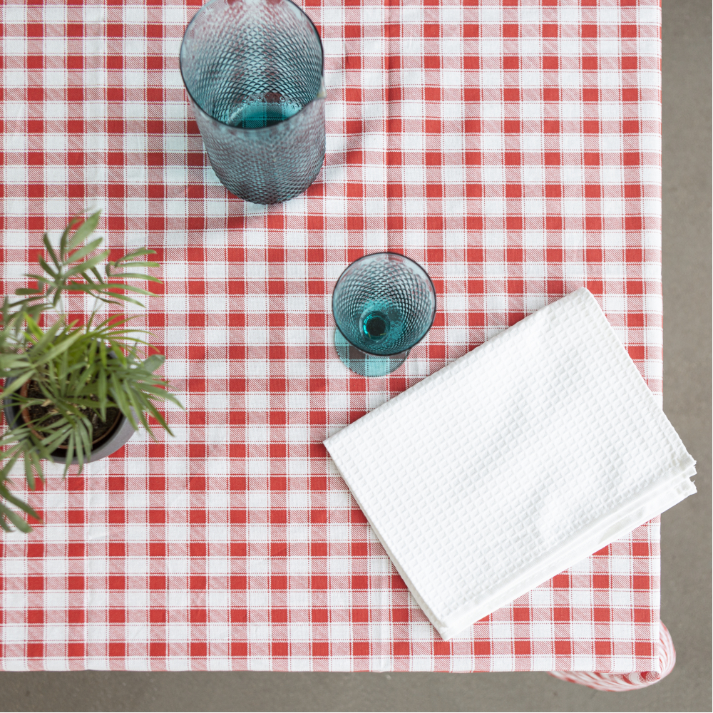 Pöytäliina „Picnic“. Puuvillapöytäliinat, 140x180 cm, 140x240cm, 140x300 cm