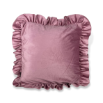 Tyynynpäällinen „Pink Ruffle“. Dekoratiiviset tyynyliinat