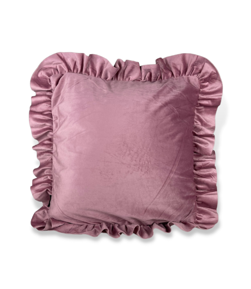 Dekoratyvinių pagalvių užvalkalai „Pink Ruffle“ 1 vnt.. Dekoratiiviset tyynyliinat