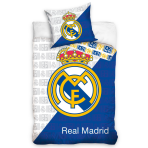 Pussilakanasetti „Real Madrid“. Puuvilla pussilakanasetti, 140x200 cm