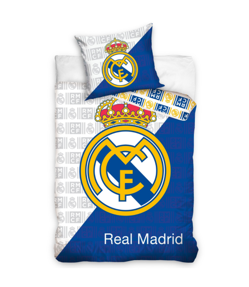 Pussilakanasetti „Real Madrid“. Puuvilla pussilakanasetti