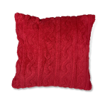 Tyynynpäällinen „Red Jacquard“. Dekoratiiviset tyynyliinat