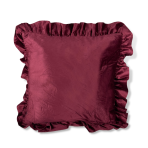 Tyynynpäällinen „Red Ruffle“. Dekoratiiviset tyynyliinat