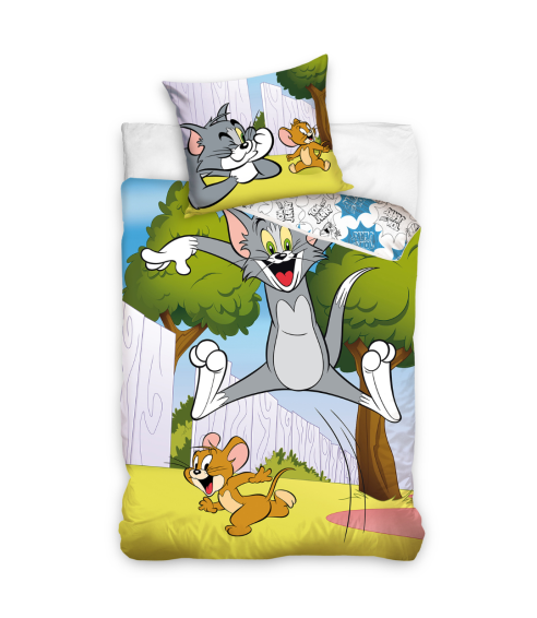 Pussilakanasetti „Tom and Jerry“. Lasten pussilakanasetti