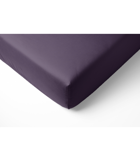 Satininė paklodė su guma „Mauve“. Muotoonommeltu lakana