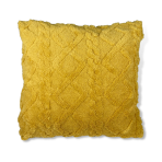 Tyynynpäällinen „Yellow Jacquard“. Dekoratiiviset tyynyliinat