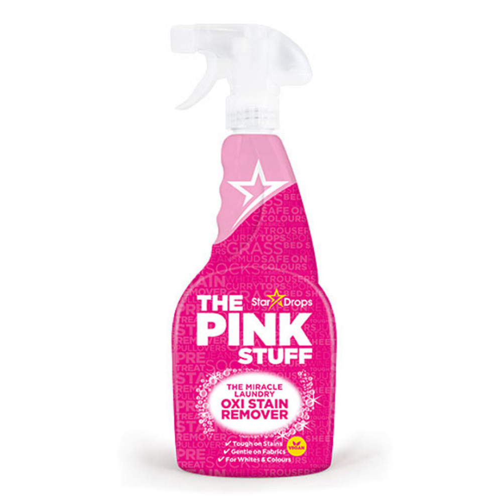 Tahranpoistoaine ”Pink Stuff Stain Remover”. Puhdistusaineet