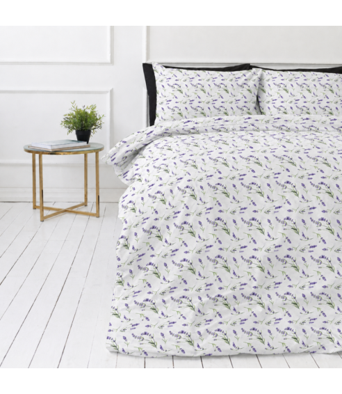 Parivuoteen pussilakanat „Lavender Breeze“. Puuvilla pussilakanasetti