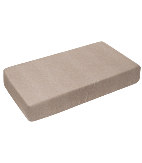 Muotoonommeltu froteelakana „Beige Terry sheet“. Muotoonommeltu lakana 90x200