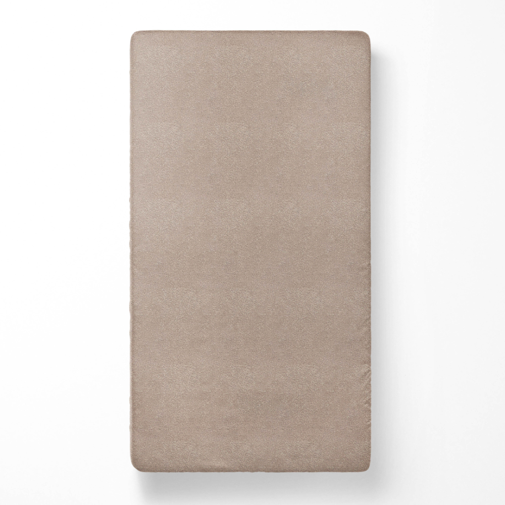 Muotoonommeltu froteelakana „Beige Terry sheet“. Muotoonommeltu lakana 90x200, 90x200 cm, 160x200 cm, 180x200 cm