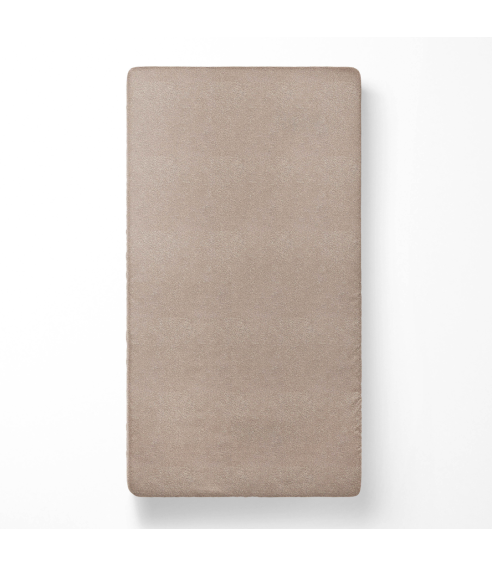 Muotoonommeltu froteelakana „Beige Terry sheet“. Muotoonommeltu lakana 90x200