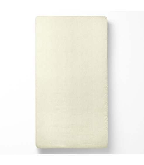 Muotoonommeltu froteelakana „Cream Terry sheet“. Muotoonommeltu lakana 160x200