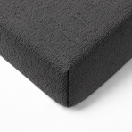 Muotoonommeltu froteelakana „Dark grey frote“. Muotoonommeltu lakana 180x200, 90x200 cm, 140x200 cm, 160x200 cm, 180x200 cm, 200x220 cm Muotoonommeltu froteelakana „Dark grey frote“. Muotoonommeltu lakana 180x200, 90x200 cm, 140x200 cm, 160x200 cm, 180x200 cm, 200x220 cm