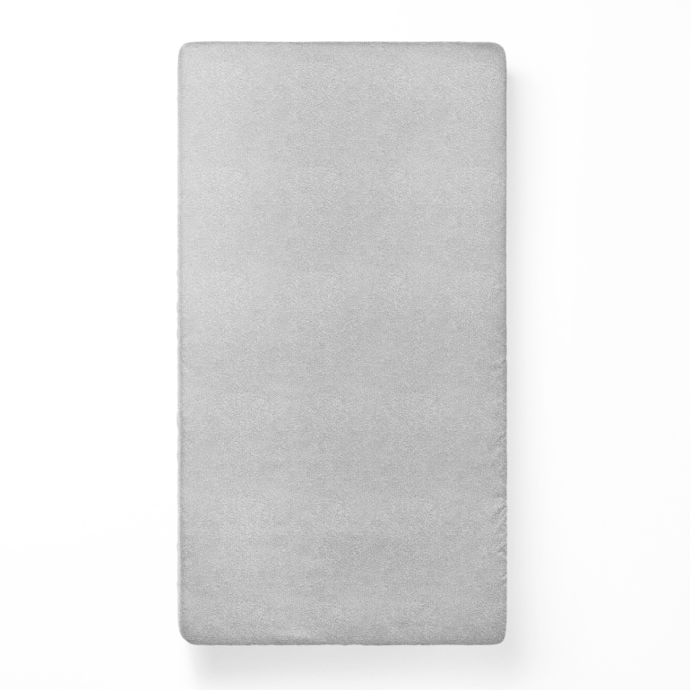 Muotoonommeltu froteelakana „Light Grey Terry sheet“. Muotoonommeltu lakana 160x200, 160x200 cm, 180x200 cm
