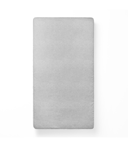 Muotoonommeltu froteelakana „Light Grey Terry sheet“. Muotoonommeltu lakana 160x200