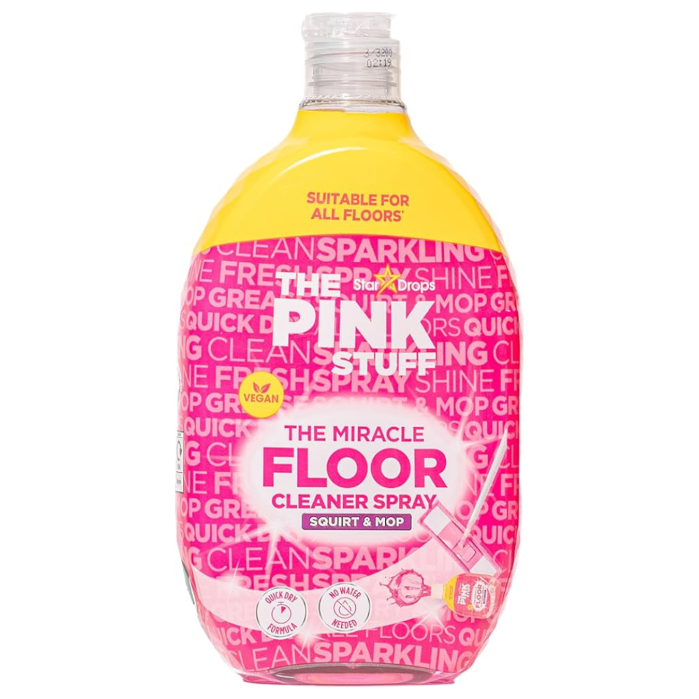 Grindų ploviklis „The Pink Stuff miracle floor cleaner“. Puhdistusaineet