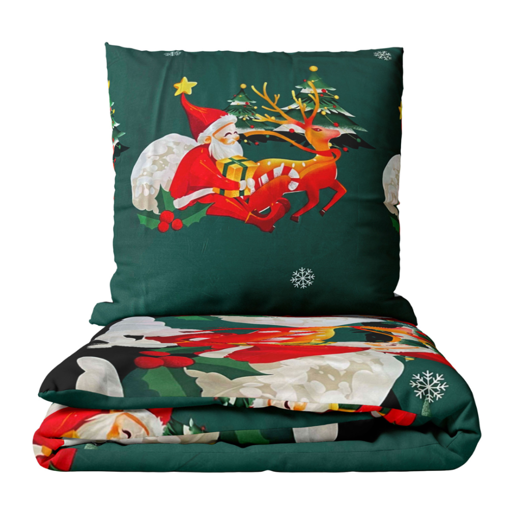 Pussilakanasetti „Christmas Tree“. Pussilakanasetti 140x200, 140x200 cm, 200x200 cm, 200x220 cm