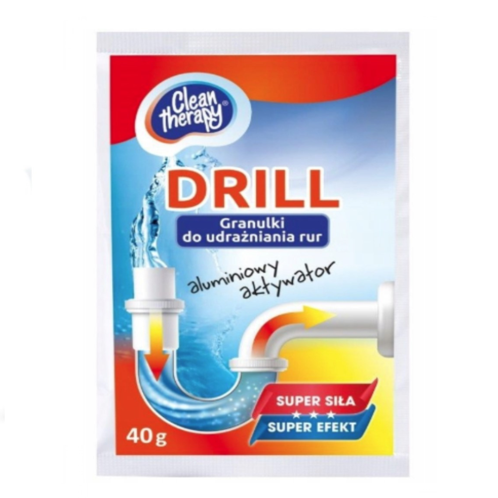 Viemärinpuhdistusgranulaatit „Clean Therapy pellets“. Puhdistusaineet