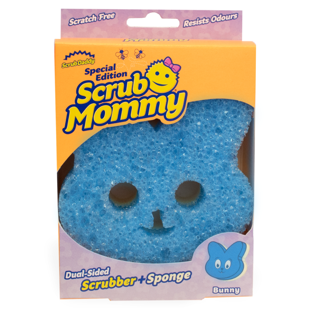 Puhdistussieni „Scrub Mommy Bunny“. Puhdistussieni Puhdistussieni „Scrub Mommy Bunny“. Puhdistussieni