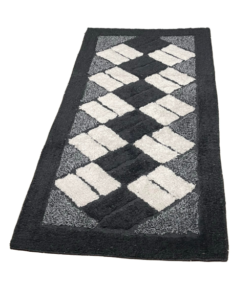 Matto „Black Diamond Mosaic Rug“