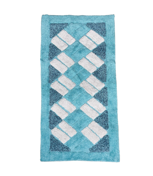 Matto „Blue Diamond Mosaic Rug“