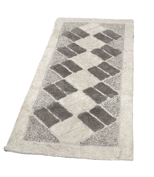 Matto „Cream Diamond Mosaic Rug“