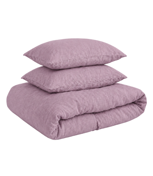 Pellava pussilakanasetti „Blushfade“. Pellava pussilakanasetti