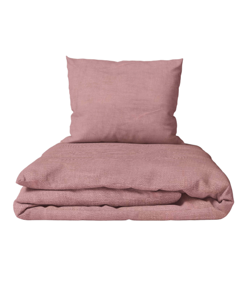 Pellava pussilakanasetti „Blushfade“. Pellava pussilakanasetti