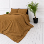 Pellava pussilakanasetti „Linen Mustard“. Pussilakanasetti 150x210, 140x200 cm, 150x210 cm, 160x200 cm, 180x200 cm, 200x200 cm, 200x220 cm, 240x220 cm. Syvän ruskeansinappinen pussilakanasetti modernilla ja rauhallisella designilla. Pellava pussilakanasetti „Linen Mustard“. Pussilakanasetti 150x210, 140x200 cm, 150x210 cm, 160x200 cm, 180x200 cm, 200x200 cm, 200x220 cm, 240x220 cm. Syvän ruskeansinappinen pussilakanasetti modernilla ja rauhallisella designilla.