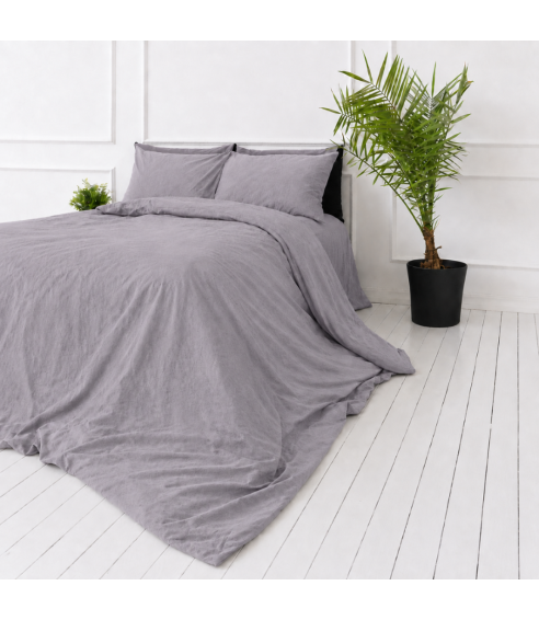 Pellava pussilakanasetti „Linen Pearl“. Pellava pussilakanasetti