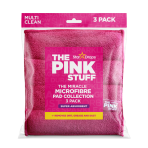 Mikrokuituliina „Pink stuff microfibre“. Pyyhkeet, 30x30 cm