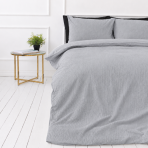 Musliini pussilakanasetti „Grey muslin“. Yksivärinen pussilakana, 200x200 cm, 200x220 cm. Yksivärinen hopeanharmaa vuodevaatesetti teksturoidusta musliinista Musliini pussilakanasetti „Grey muslin“. Yksivärinen pussilakana, 200x200 cm, 200x220 cm. Yksivärinen hopeanharmaa vuodevaatesetti teksturoidusta musliinista