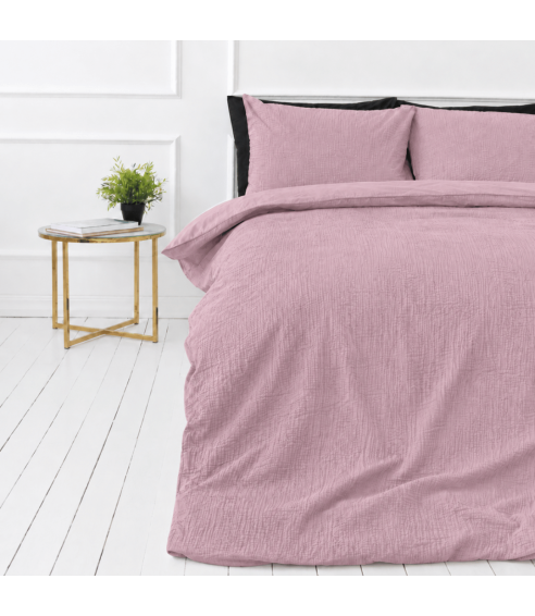 Musliini pussilakanasetti „Rose muslin“. Lasten pussilakanasetti