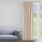 Naktinės užuolaidos „Beige Curtain“. Verhot, 150x275 cm