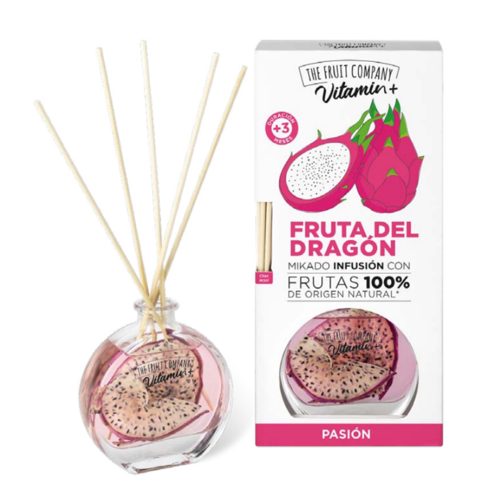 Kotituoksut tikkuineen „Dragon fruit“. Kodin tuoksut