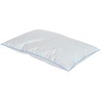 Untuvatyyny „Irene“. Tyyny ankan untuva- ja höyhentäytteellä, valkoinen 100% puuvillakankaalla