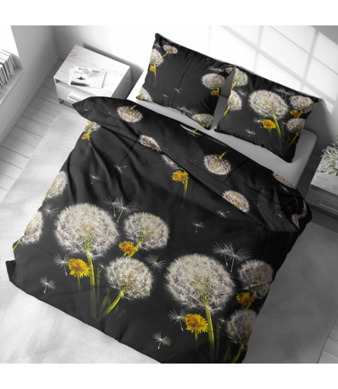 Tyynyliina „Dandelion Night“. Tyynynpäälliset 50x70