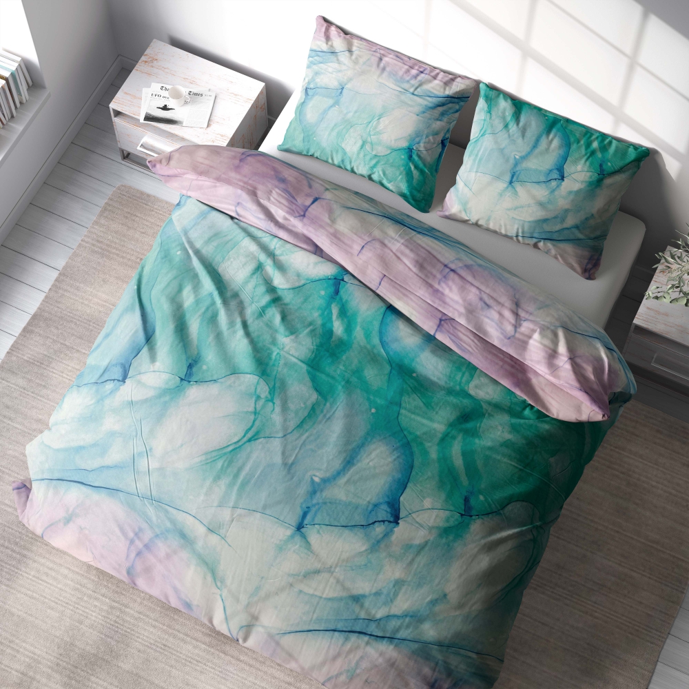 Tyynyliina „Dreamscape“. Tyynynpäälliset 50x70