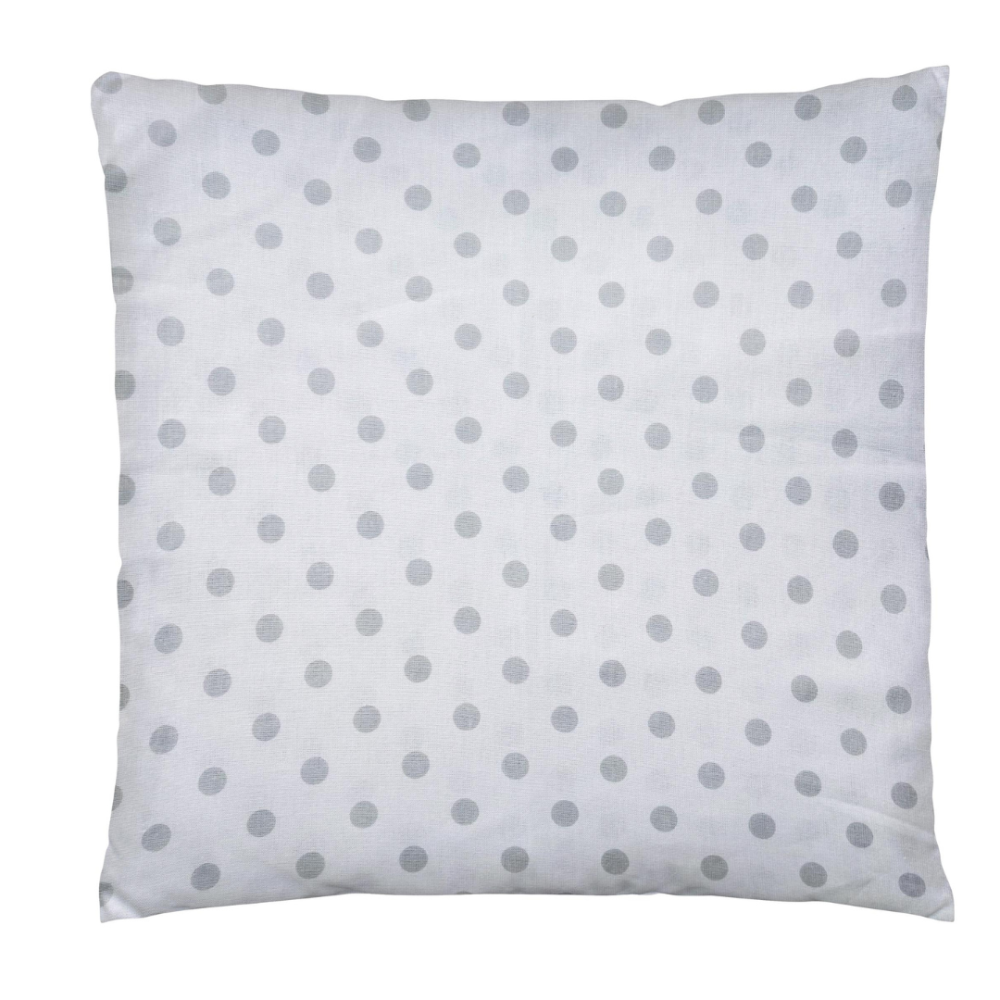Tyynyliina „Grey dots“. Dekoratiiviset tyynyliinat