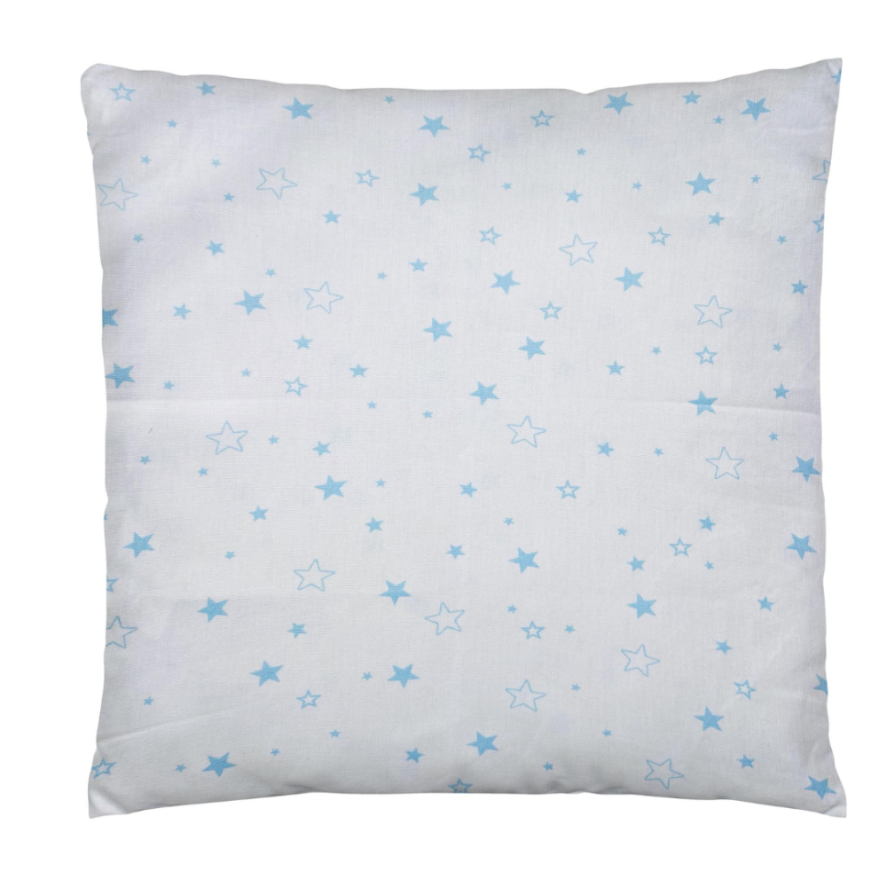 Tyynyliina „Ad astra light blue“. Dekoratiiviset tyynyliinat