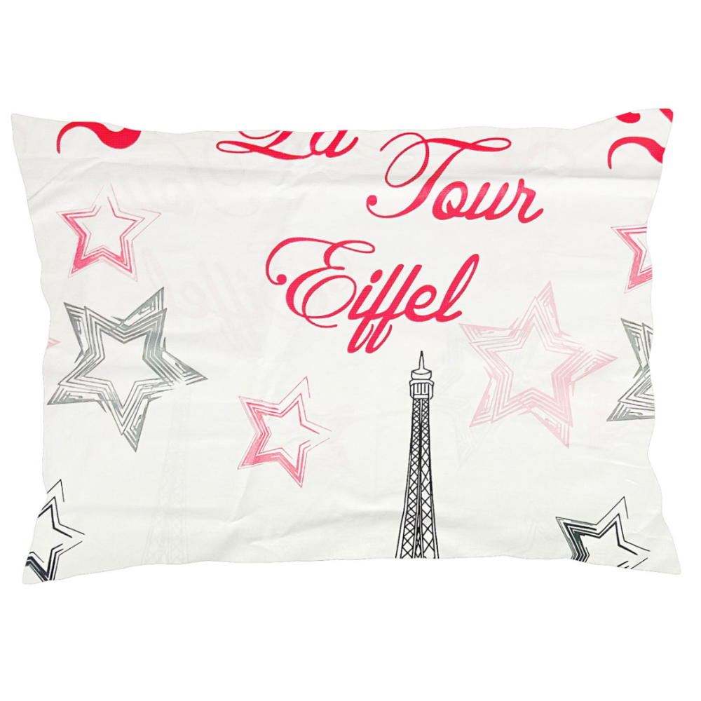 Tyynyliina „Eiffel red“ 