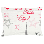 Tyynyliina „Eiffel red“ 