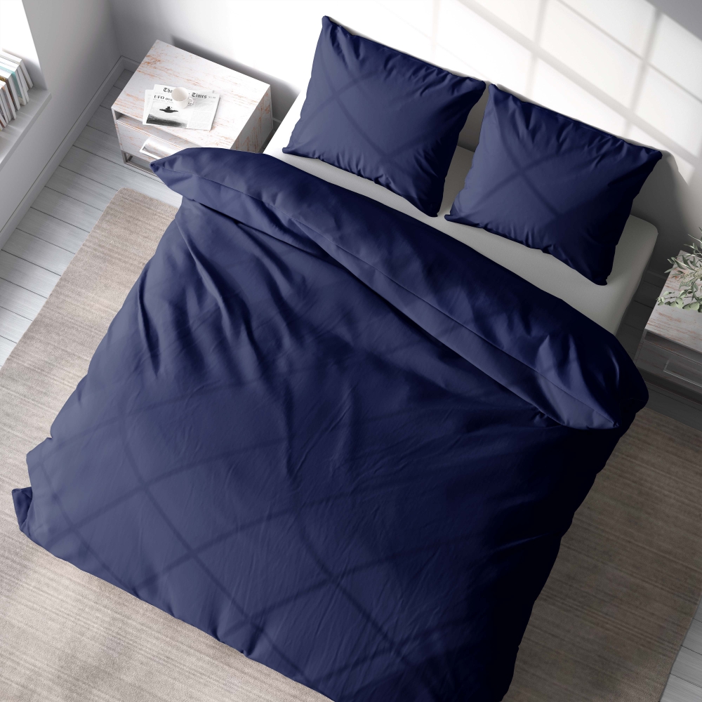 Tyynyliina „Navy“. Tyynynpäälliset 50x70