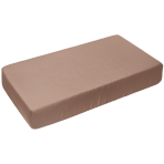 Aluslakana „Latte“, 180x220 cm, 200x220 cm, 220x240 cm. Lattenvärinen lakana ilman kuminauhaa peittää patjan tyylikkäästi.