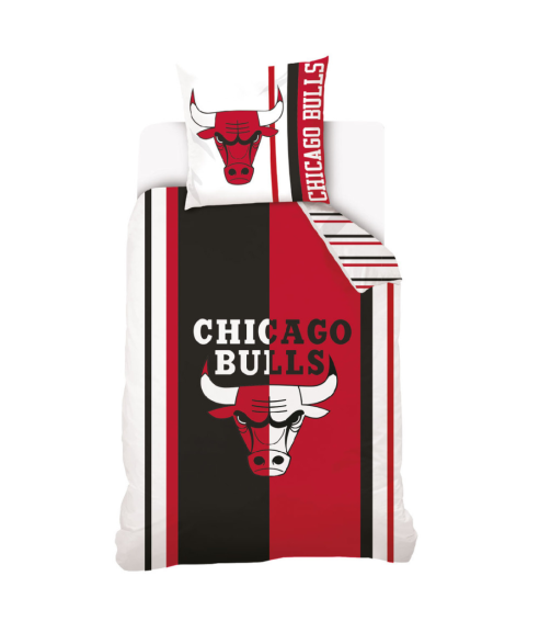 Lasten pussilakanasetti „Chicago Bulls“. Lasten pussilakanasetti