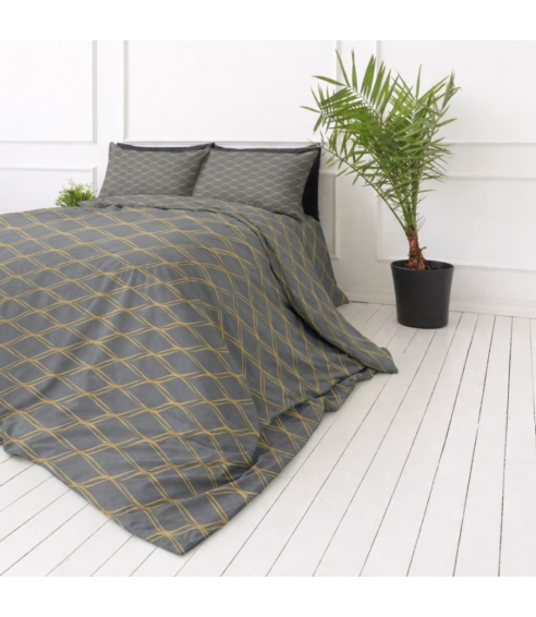 Pussilakanasetti „Cross“. Pussilakanasetti 140x200