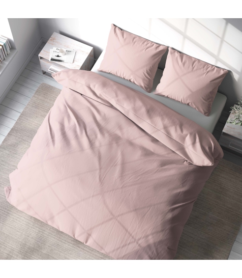 Pussilakanasetti „Crystal pink“. Hotelli pussilakanasetti